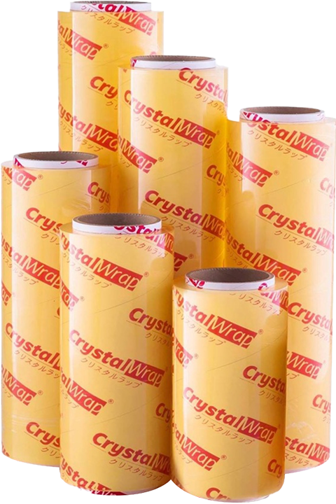 CrystalWrap® Food Wrap Film 200mm (8'') x 400m (1Roll)