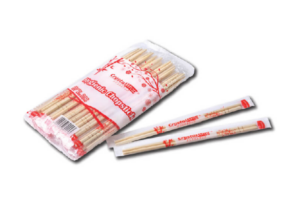 CrystalWrap® Bamboo Chopsticks