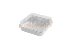 Star Products Aluminium Container with Lid 4203-P