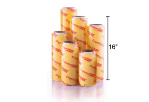 CrystalWrap® Food Wrap Film 400mm (Choice of [8", 10", 12", 14", 16", 18"]) x 400m