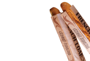 French Loaf Bag with Plastic Window